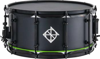 Dixon PDSAN654BNG 14" Black Neon Green Satin Lacquer Snare buben