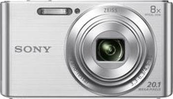 Digitální fotoaparát Sony Cyber-Shot DSC-W830S, 20.1 Megapixel, Zoom (optický): 8 x, stříbrná