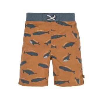 LÄSSIG UV koupel shorts Whale Caramel