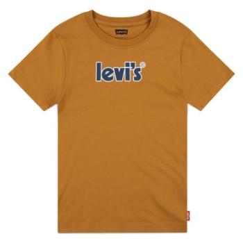 Tričko Levi's® s potiskem světle hnědé barvy