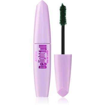 Avon DelightFull False Lash prodlužující řasenka pro plné řasy odstín Jade Green 10 ml