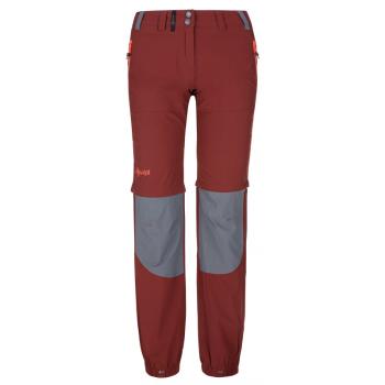 Kilpi Hosio-w tmavě červená Velikost: 36S dámské kalhoty