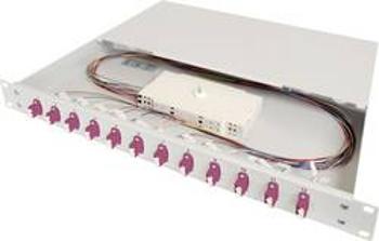 LWL patch panel Digitus DN-96331-4, 12 portů, LC, 1 HE