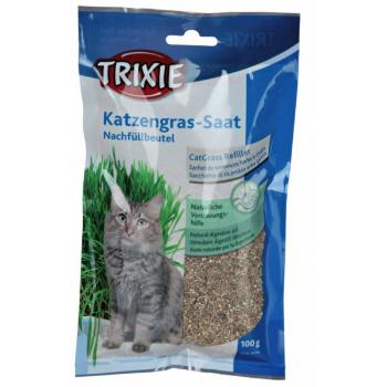Tráva pro kočky Trixie sáček 100g