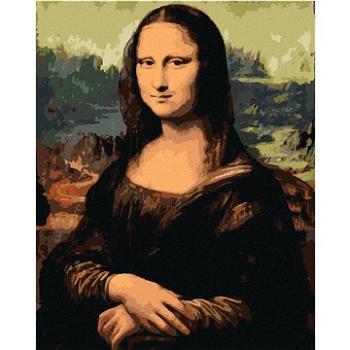 Diamondi - Diamantové malování - MONA LISA (LEONARDO DA VINCI), 40x50 cm, Vypnuté plátno na rám (604596B)