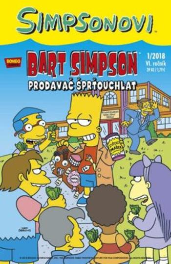 Simpsonovi - Bart Simpson 1/2018 - Prodavač šprťouchlat - Matt Groening