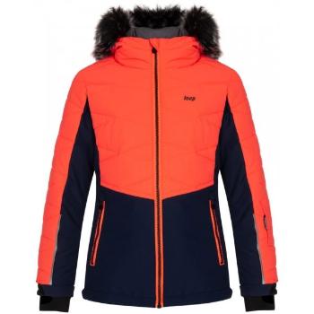 Loap OKUMA Dětská lyžařská bunda, oranžová, velikost 146