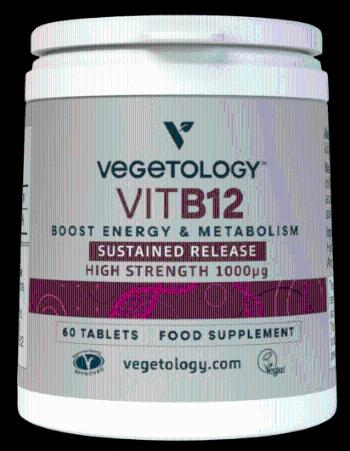 Vegetology Vitamín B12, kyanokobalamin 60 tablet