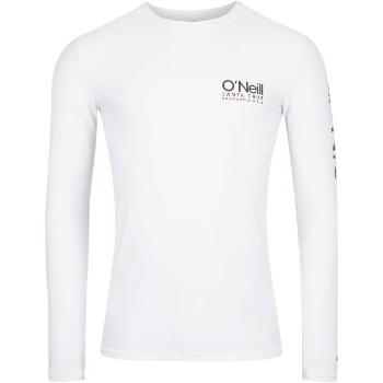 O'Neill CALI L/SLV SKINS Pánské tričko s dlouhým rukávem, bílá, velikost L