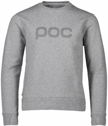 POC Crew Jr Grey Melange 130 Outdoorová mikina