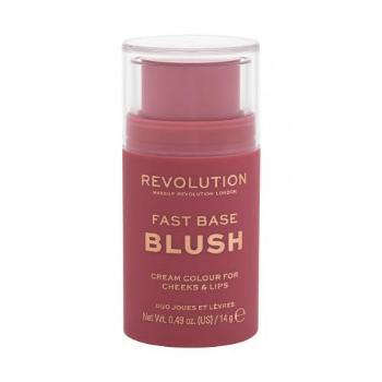 Makeup Revolution London Fast Base Blush 14 g tvářenka pro ženy Blush