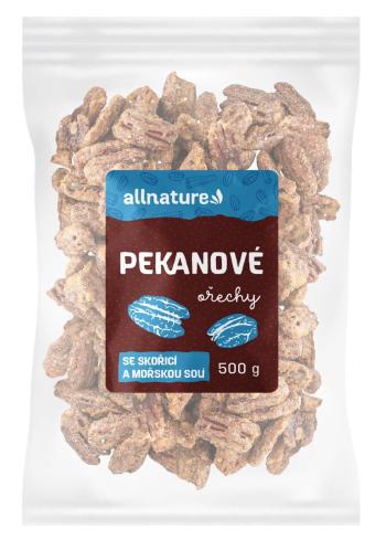 Allnature Pekanové ořechy se skořicí a mořskou solí 500 g