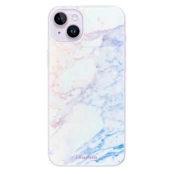 Odolné silikonové pouzdro iSaprio - Raibow Marble 10 - iPhone 14 Plus