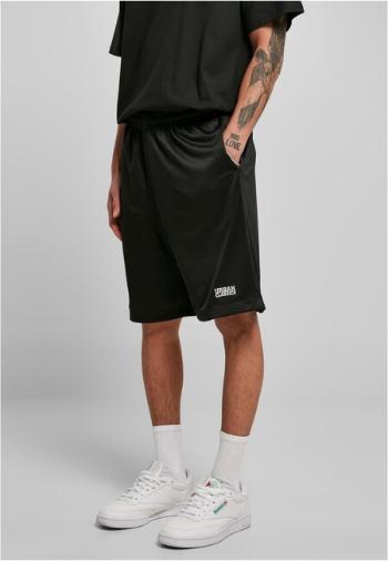 Urban Classics Basic Mesh Shorts black - L