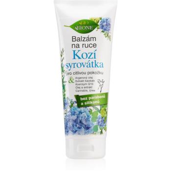 Bione Cosmetics Kozí Syrovátka balzám na ruce pro citlivou pokožku 205 ml