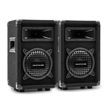 Auna Pro PW-0822 MKII, pár pasivních PA 2pásmových reproduktorů, 8" subwoofer, 150 W RMS