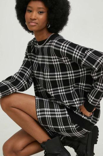 Komplet - svetr a sukně Answear Lab černá barva