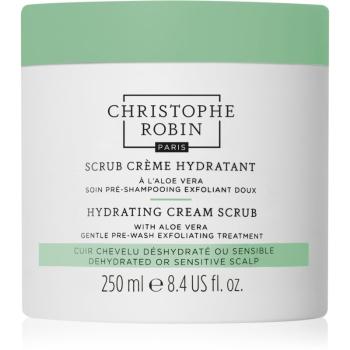 Christophe Robin Hydrating Cream Scrub hydratační peeling na vlasy a vlasovou pokožku 250 ml
