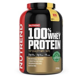 Nutrend 100% Whey Protein 2250 g, vanilka (VS-032-2250-VA)