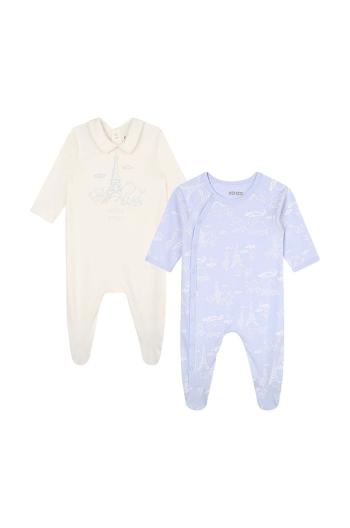 Kojenecké bavlněné dupačky Kenzo Kids 2-pack