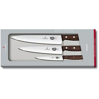 Victorinox sada kuchyňských nožů 3ks s dřevěnou rukojetí (5.1050.3G)