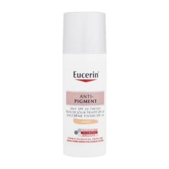 Eucerin Anti-Pigment Tinted Day Cream SPF30 50 ml denní pleťový krém pro ženy Light na pigmentové skvrny