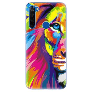 Odolné silikonové pouzdro iSaprio - Rainbow Lion - Xiaomi Redmi Note 8T