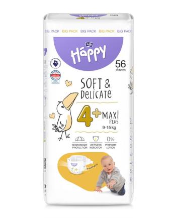 Bella Happy Soft&DelicateMaxi Plus 9-15 kg Big Pack á 56 ks