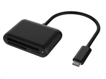 PREMIUMCORD Adaptér USB3.1 Typ-C - Čtečka karet CFAST2.0+SD3.0+Micro SD 3.0