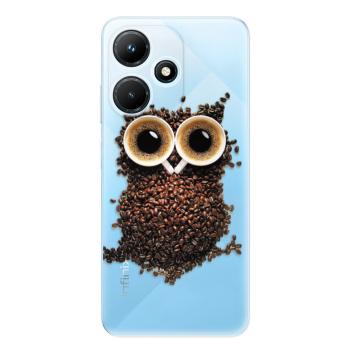 Odolné silikonové pouzdro iSaprio - Owl And Coffee - Infinix Hot 30i