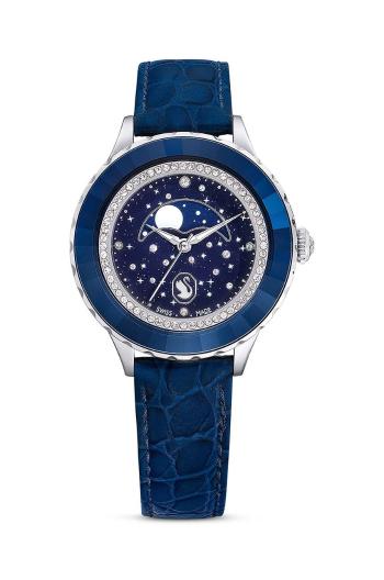 Hodinky Swarovski OCTEA MOON tmavomodrá barva, 5677494