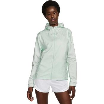 Nike ESSENTIAL JACKET W Dámská běžecká bunda, světle zelená, velikost XS