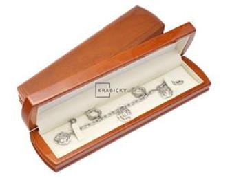 Šperky4U Dřevěná dárková krabička na náramek - KR0348