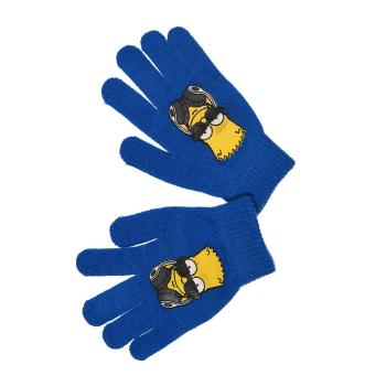 Chlapecké rukavice SIMPSONS modré Velikost: UNI