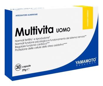 Multivita Uomo (zostavený špeciálne pre potreby mužov) - Yamamoto  30 kaps.