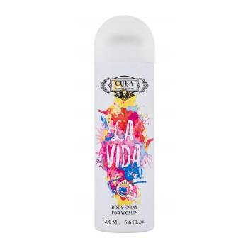 Cuba La Vida 200 ml deodorant pro ženy deospray