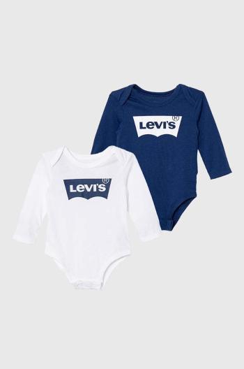 Bavlněné kojenecké body Levi's 2-pack