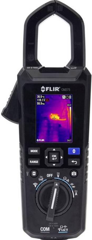 Proudové kleště FLIR CM275, integrovaná termokamera, datalogger