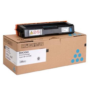 Ricoh originální toner 406349, 407641, cyan, 2500str., low capacity, Ricoh SP C310, C311, C312, SP C231, C232