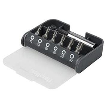 WOLFCRAFT - Box s bity, 7-dílů, 6x Torx 10-30 + adaptér (4006885121607)