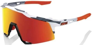 100% Speedcraft - Soft Tact Grey Camo - HiPER Red Multilayer Mirror Lens uni