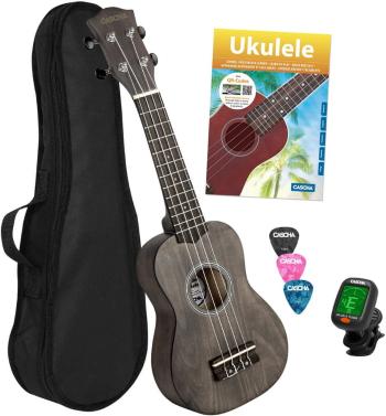 Cascha HH 3969 EN Soprano Ukulele Bundle Black - rozbaleno