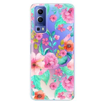 Odolné silikonové pouzdro iSaprio - Flower Pattern 01 - Vivo Y72 5G