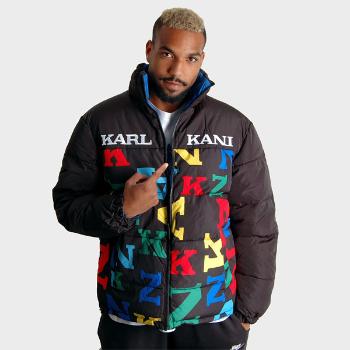 Obojstranní Zimní bunda Karl Kani Retro Block Reversible Logo Puffer Jacket multicolor - M