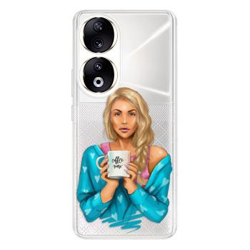 Odolné silikonové pouzdro iSaprio - Coffe Now - Blond - Honor 90 5G