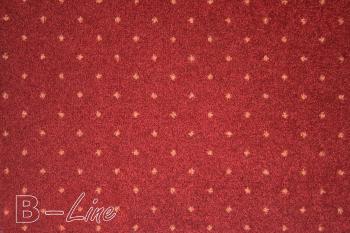 Mujkoberec.cz  90x520 cm Metrážový koberec Akzento 10 -  bez obšití  Červená