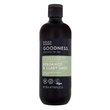 Baylis & Harding Goodness Men Bergamot & Clary Sage Shower Gel 500 ml sprchový gel pro muže