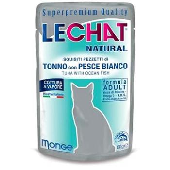 Monge Lechat Natural Tuňák a ryby oceánu 80g (8009470006712)