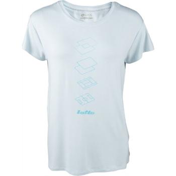 Lotto TEE ORIGINS W Dámské tričko, světle modrá, velikost L