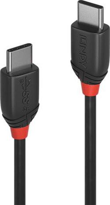 USB 3.1 (Gen 2) kabel LINDY LINDY 1m USB 3.1 Typ C Kabel 3A Black 36906, 1.00 m, černá